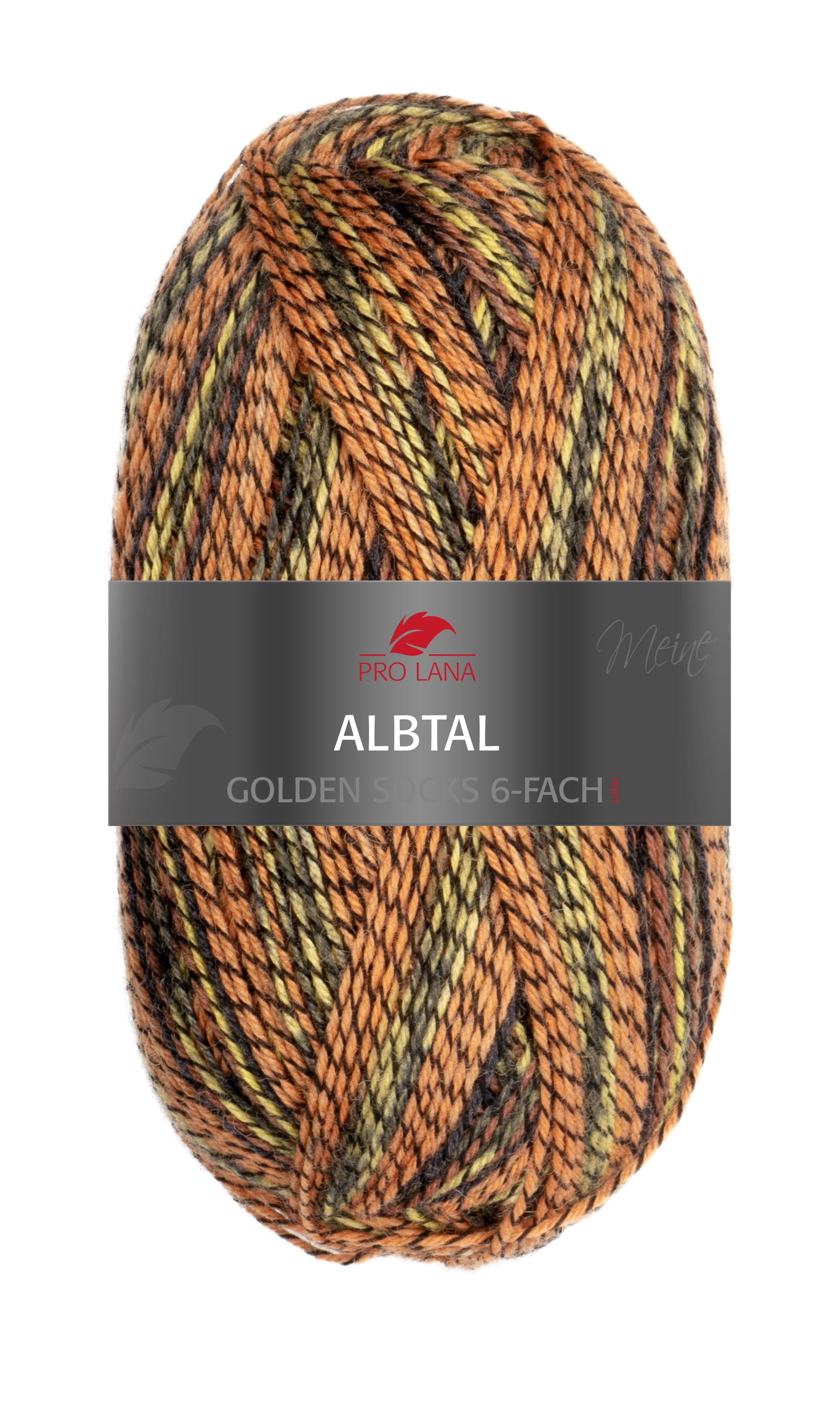 ALBTAL Golden Socks 6-fach color